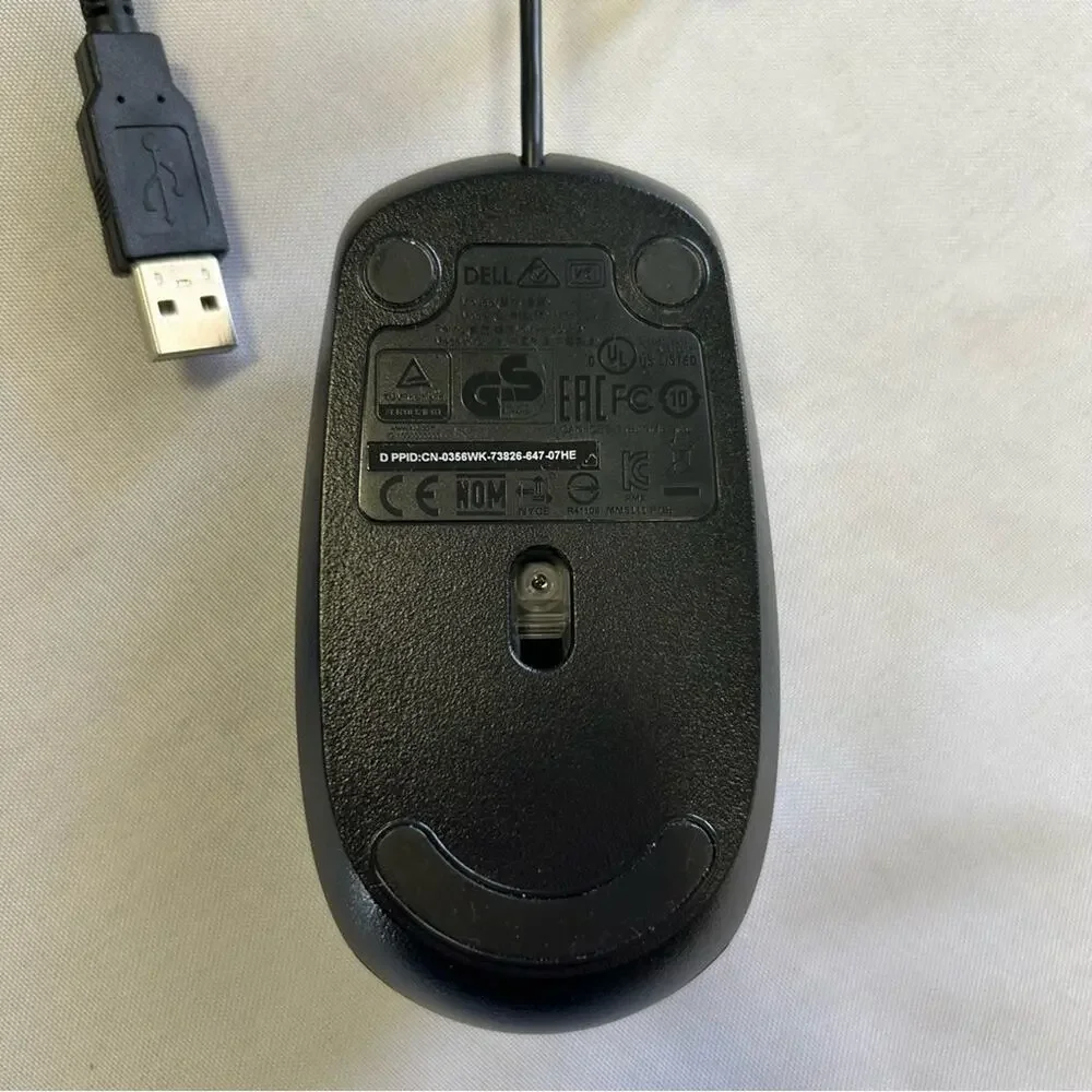 Dell Wired Keyboard & Wired Mouse